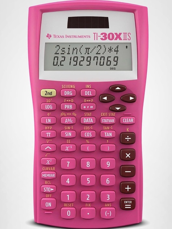 Texas Instruments Other - Texas Instruments Pink Scientific Calculator TI-30X IIS